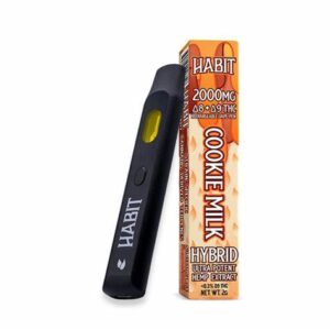 Cookie Milk 2ml D8+D9 THC Vape Pen | Hybrid