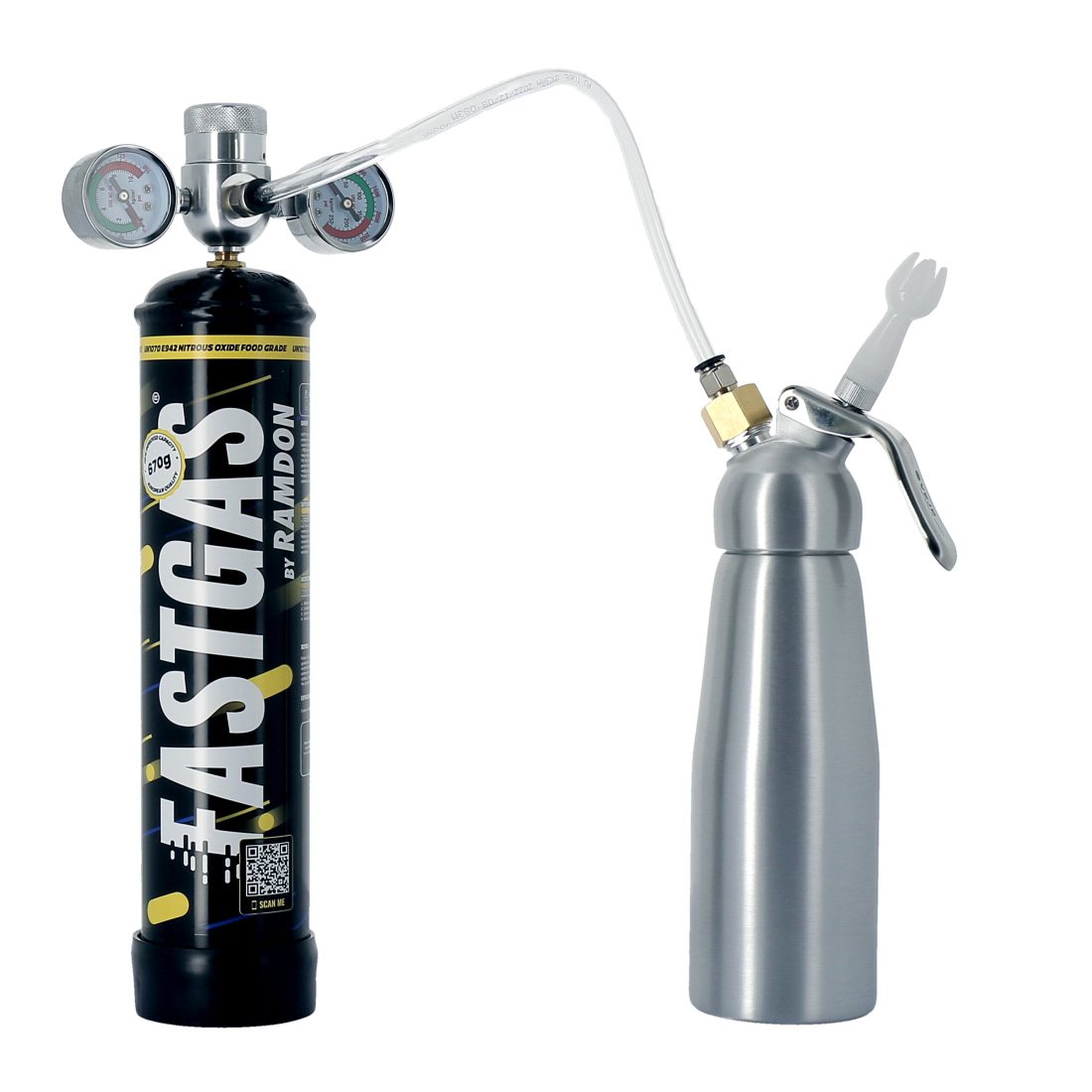 N2O Fast Gas Cylinder (670g) - Image 3