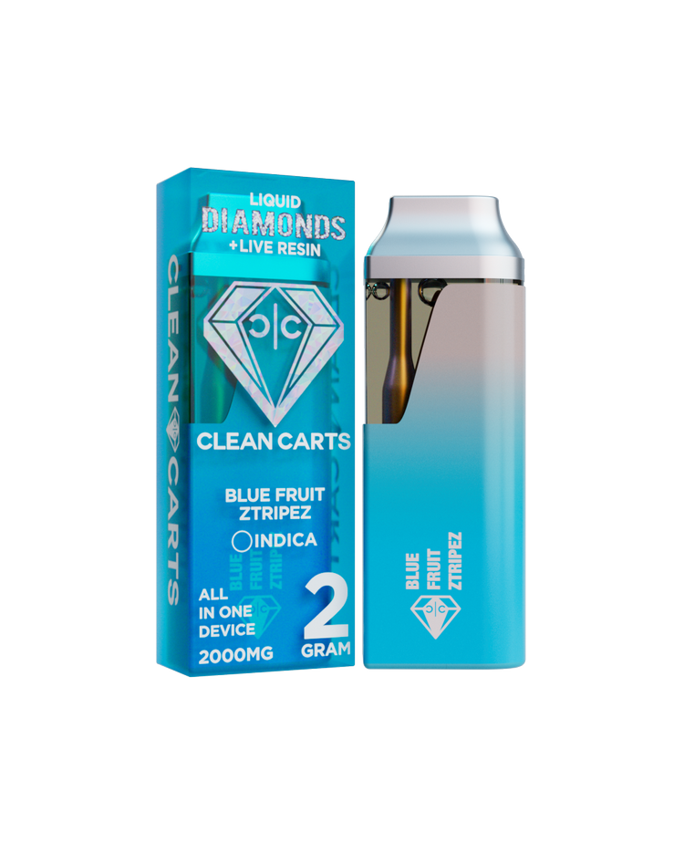 Clean Carts Blue Fruit Ztripez