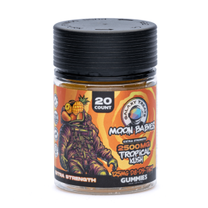 Alternative view of Galaxy Treats Delta 8 / Delta 9 / THCP Gummies – Tropical Kush (2180 mg Delta 8 THC + 260 mg Delta 9 THC + 20 mg THCP Total)