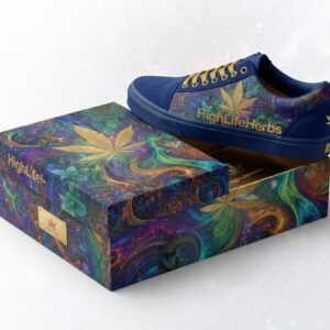 Custom Shoes Blue