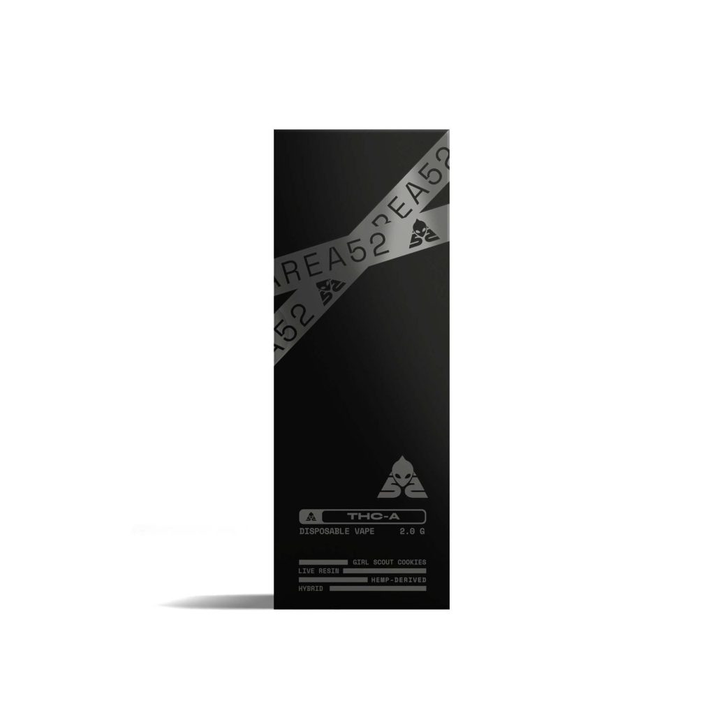 area52 THCA Disposable Vape Pen (2g)
